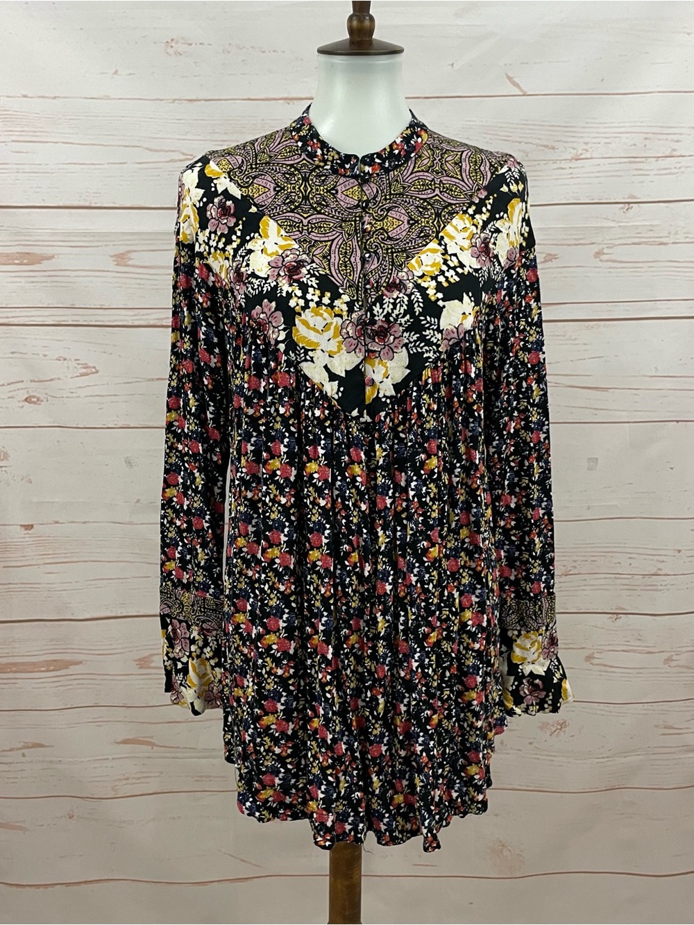 Free People Wildflower BohoTunic Top Medium